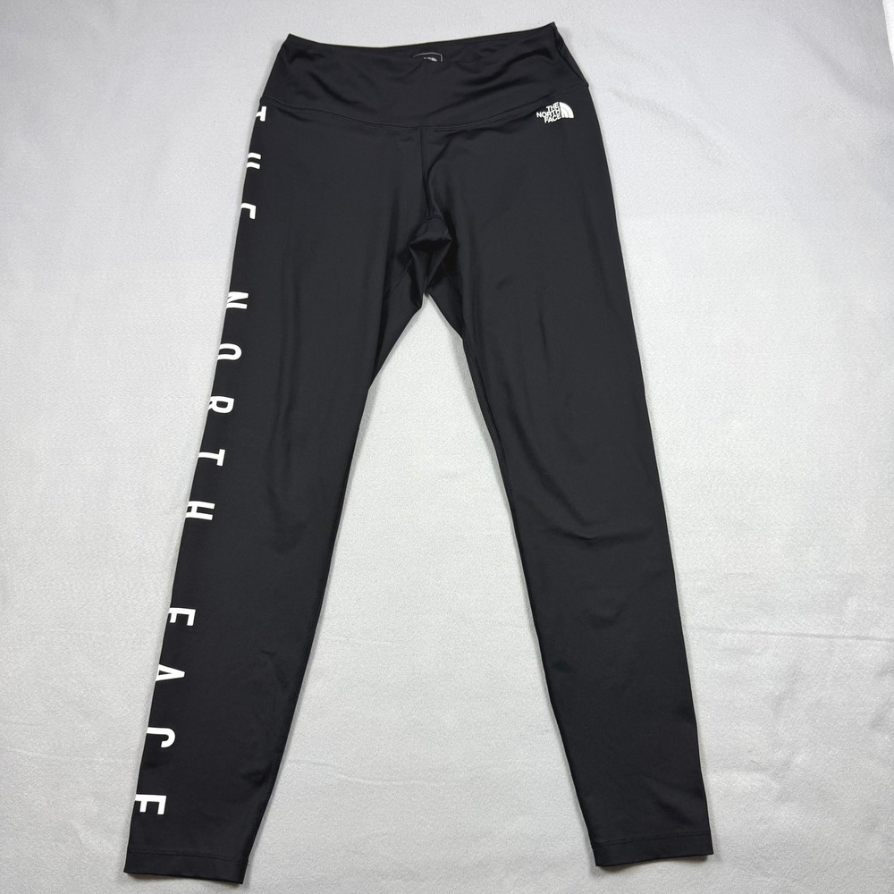 The North Face FlashDry Womens Black Logo Leggings Tights Size M